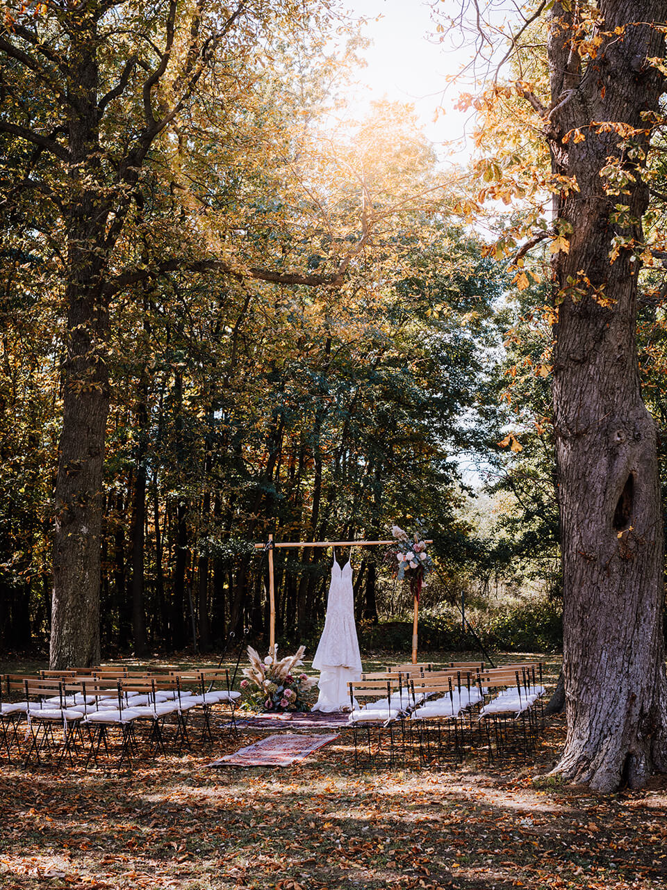 Hochzeitstrauung in der freien Natur